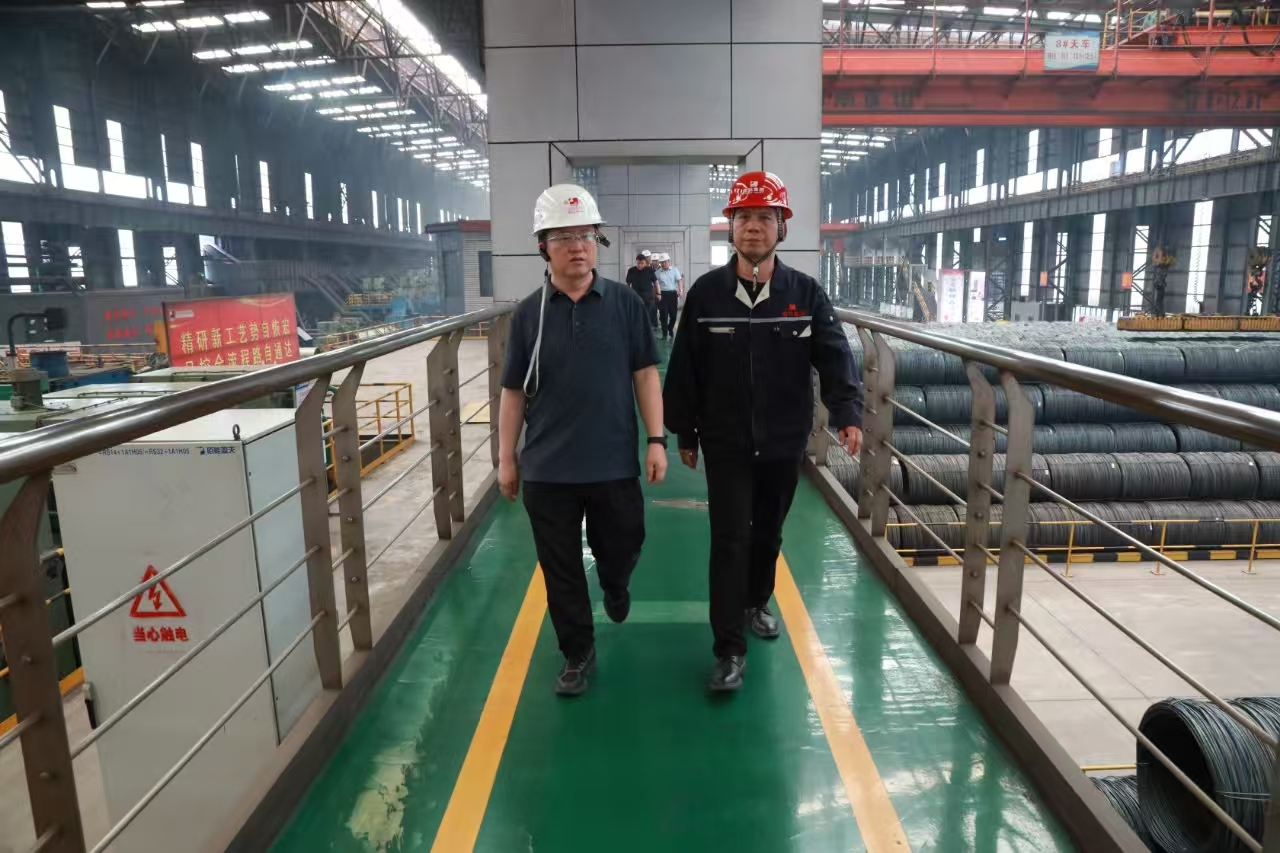风陵渡经济开发区管委会副主任秦晨林一行来德赢vwin8868官网进行考察